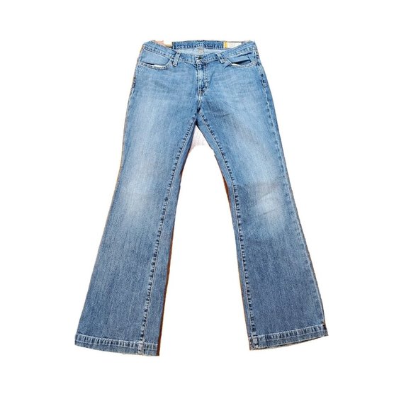 GAP Jeans Gap 969 Womens Jeans Long Lean Bootcut Leg Medium Wash 8r